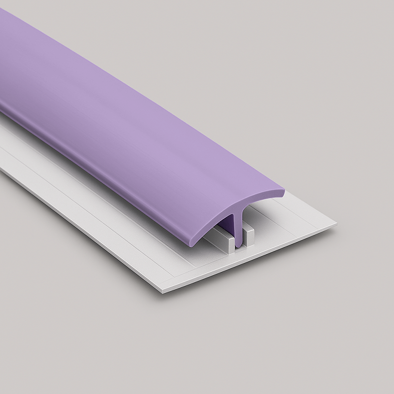 Lavender Satin Hygienic Wall Cladding 2-Part Joiner – 3.05m image